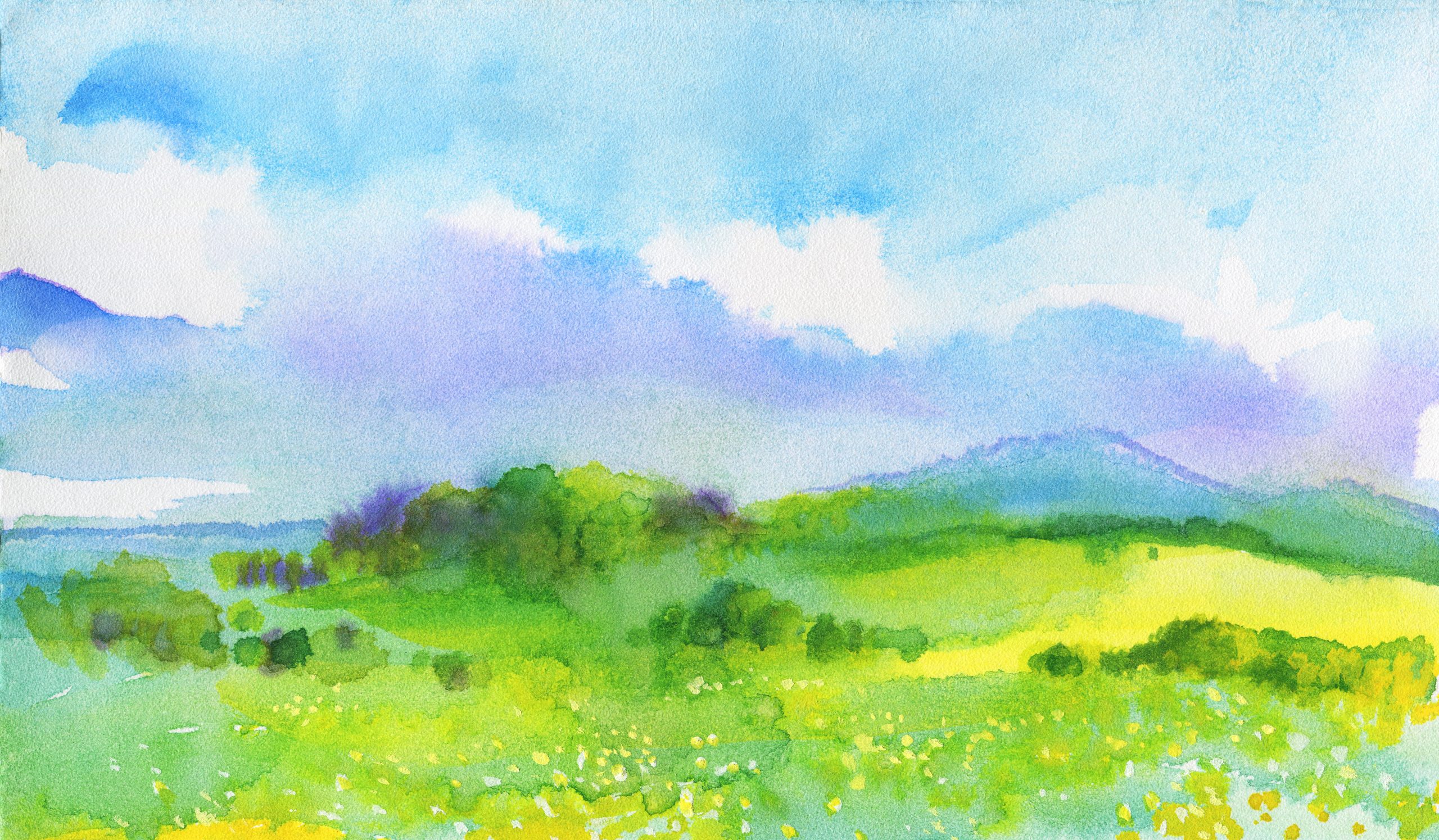 ADHD Child and Family Services - Water Color Decorative Art